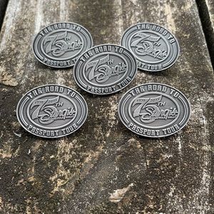 The Road to Sturgis 75th Anniversary Passport Tour Pins (set of 5)